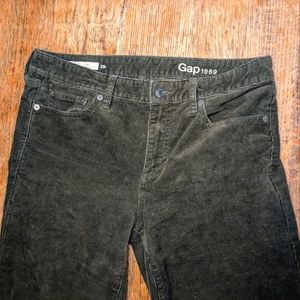 GAP Green corduroy pants